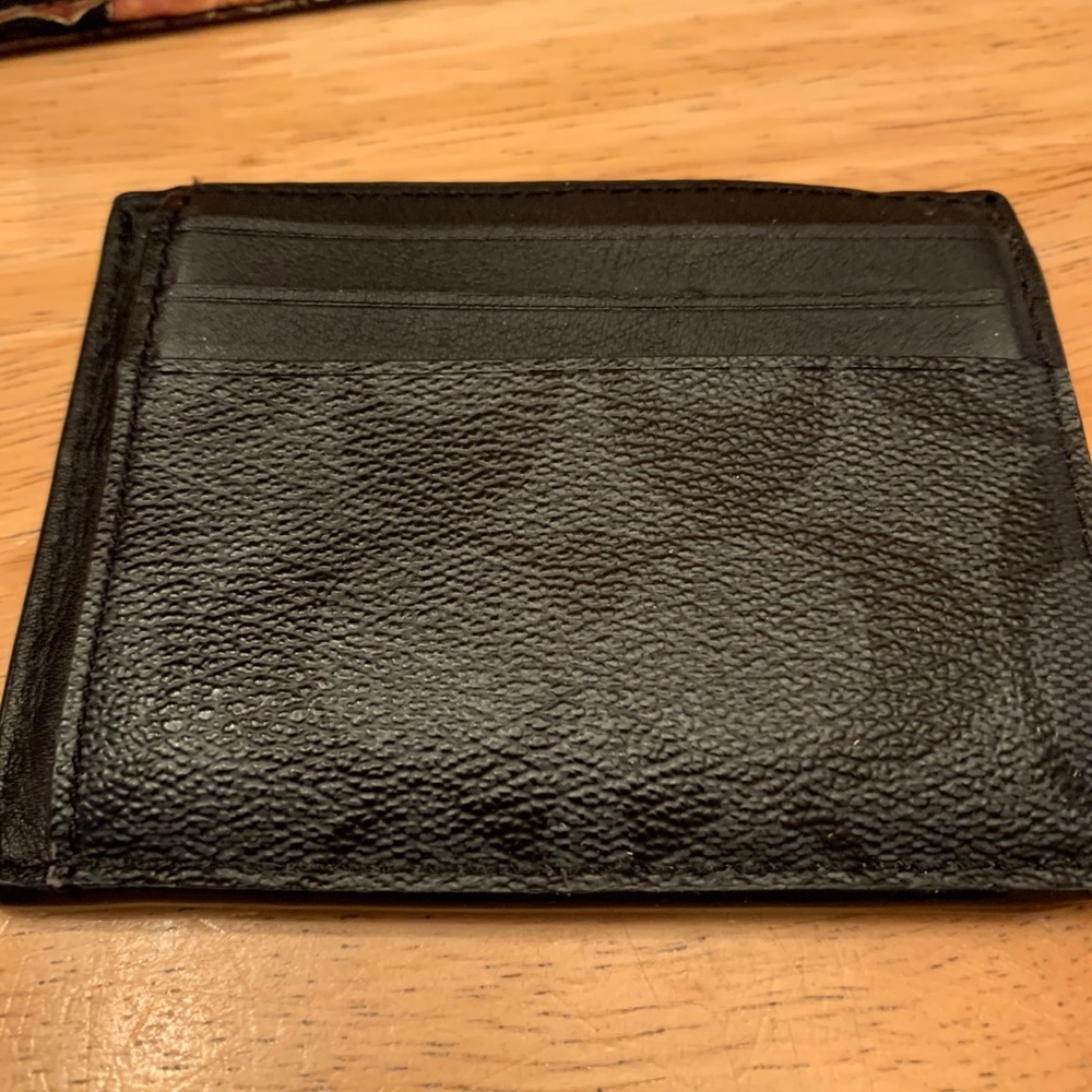 Coach card holder